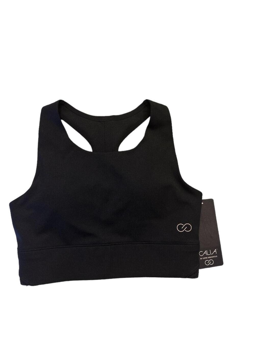 CALIA Women’s Power Sculpt  Bra In Pure Black Size Xsmall